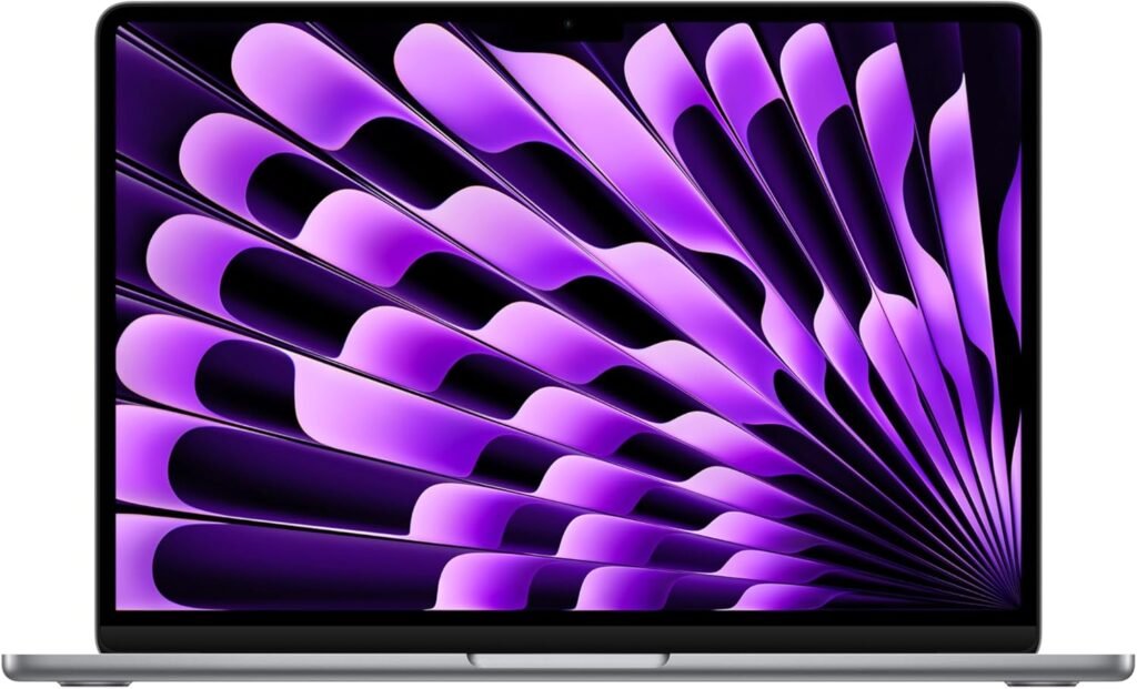 Apple 2024 MacBook Air 13-inch Laptop with M3 chip: Built for Apple Intelligence, 13.6-inch Liquid Retina Display, 16GB Unified Memory, 256GB SSD Storage, Backlit Keyboard, Touch ID; Midnight