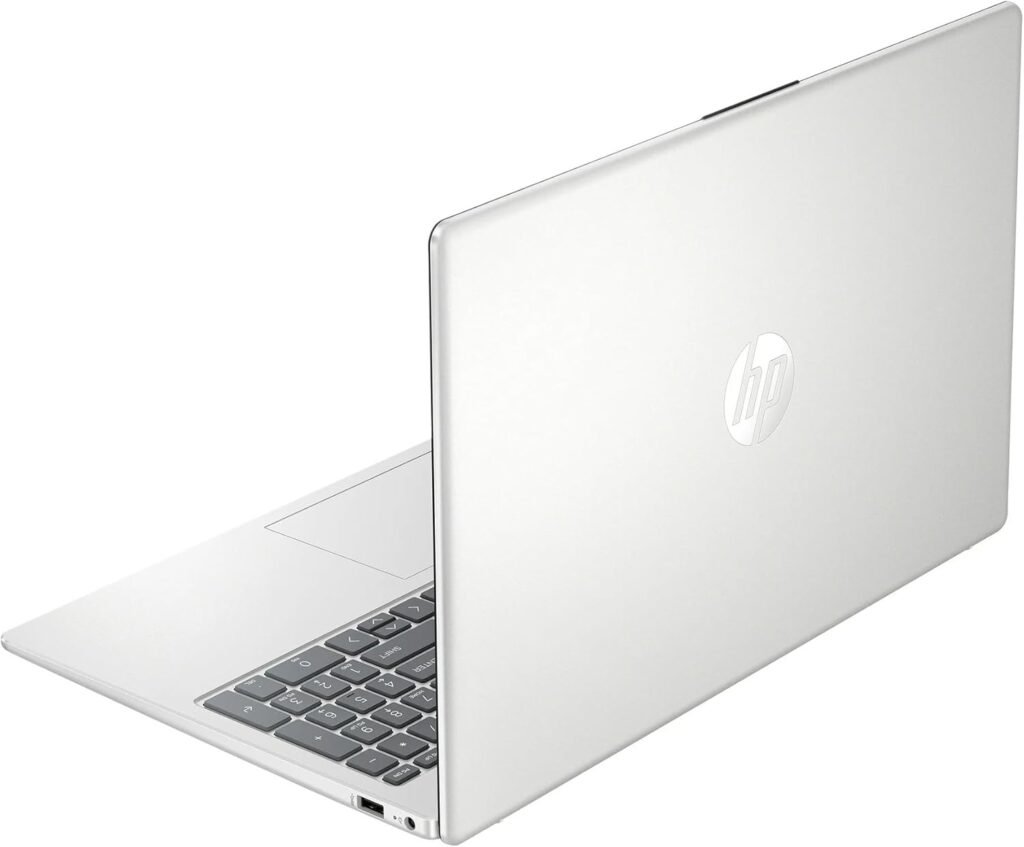 HP Laptop Computer, 15.6 HD Display Laptops for Business  School, Intel Pentium N200(4-Core CPU), 16GB RAM|256GB(128GB SSD+128GB External SSD), Wi-Fi|Webcam, Light-Weight, Windows 11, RKPC Bundle